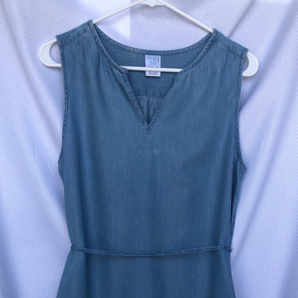 Women’s Denim Dress, Medium, Short/Midi